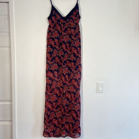 Band of Gypsies Boho Button Front Maxi Dress Size XS - Picture 6 of 6